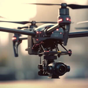 small drone with a camera